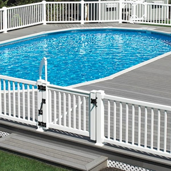 Rectangle Semi Inground Pool